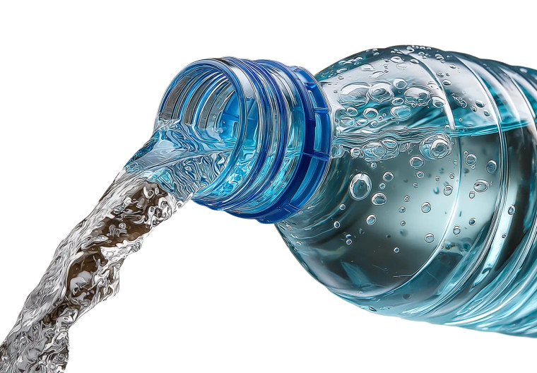Water Pouring Bottle Vinyl Car Decal Sticker – Waterproof & UV-Resistant 8"