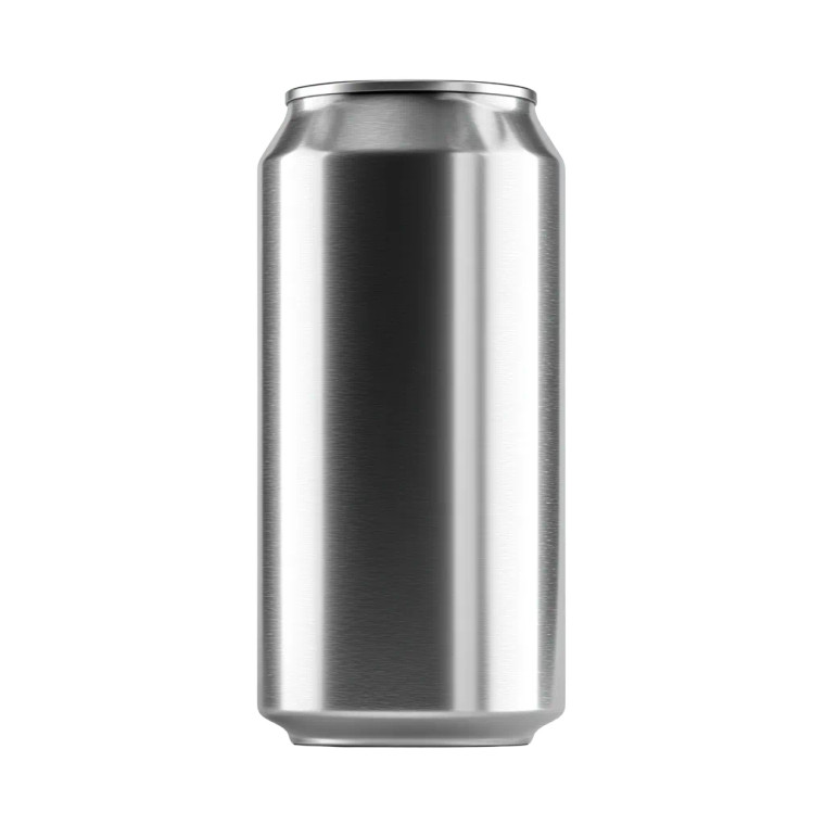 Gray Coke Can Vinyl Car Decal Sticker – Waterproof & UV-Resistant 8"