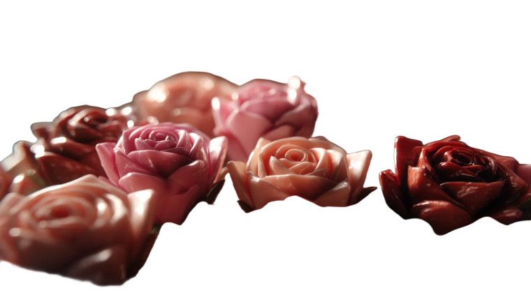 Chocolate Roses Bouquet Vinyl Car Decal Sticker – Waterproof & UV-Resistant 8"