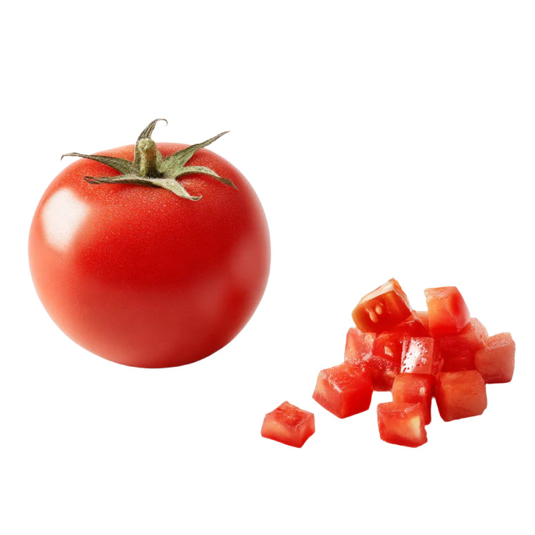 Fresh Tomato Display Vinyl Car Decal Sticker – Waterproof & UV-Resistant 8"