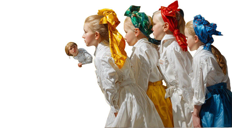 Girls By Train Vinyl Car Decal Sticker – Waterproof & UV-Resistant 8"