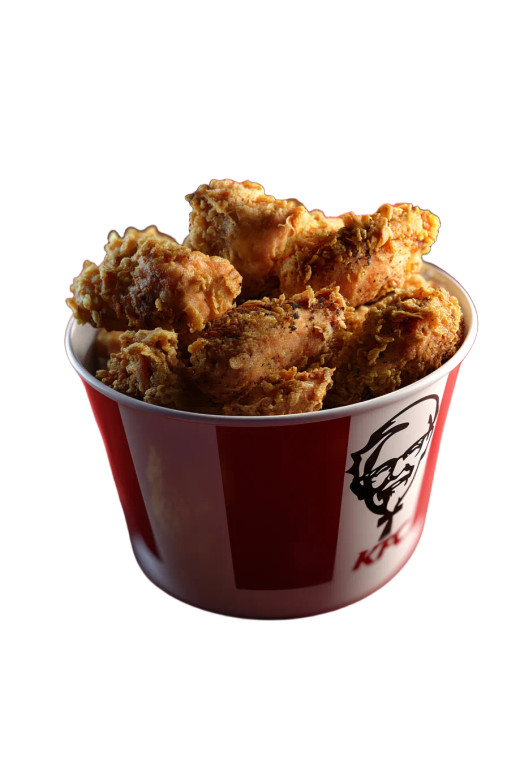 Kfc Bucket Chicken Vinyl Car Decal Sticker – Waterproof & UV-Resistant 8"