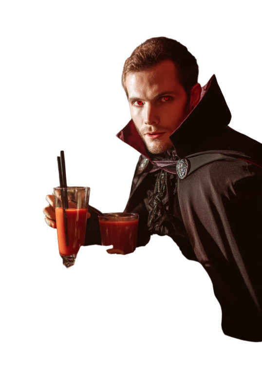 Dracula At Bar Vinyl Car Decal Sticker – Waterproof & UV-Resistant 8"