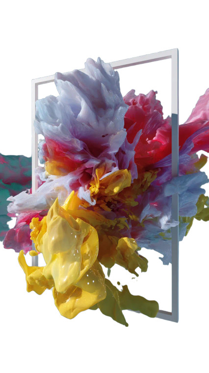 Abstract 3D Wave Vinyl Car Decal Sticker – Waterproof & UV-Resistant 8"