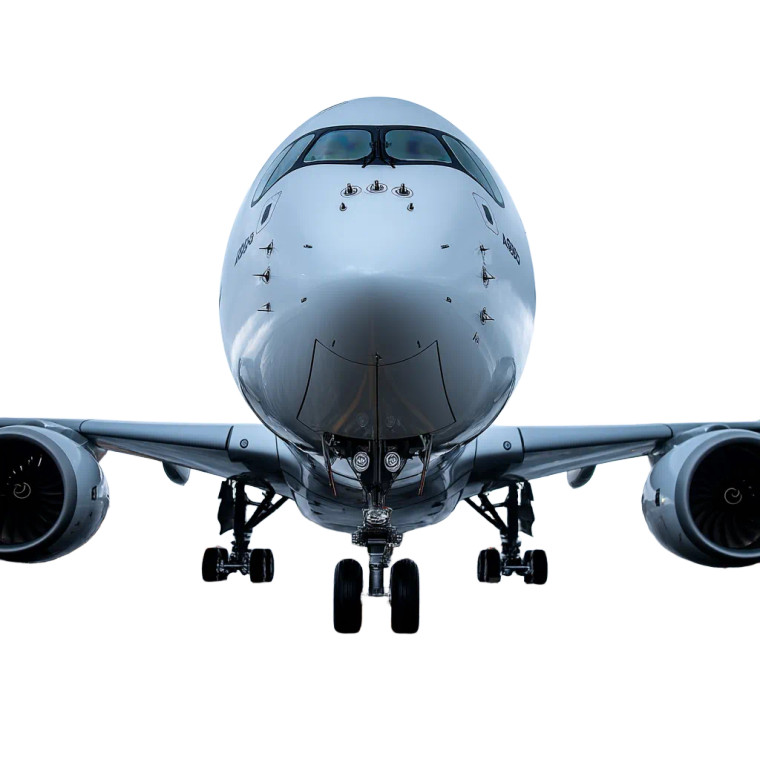 Airbus A350 Vinyl Car Decal Sticker – Waterproof & UV-Resistant 8"