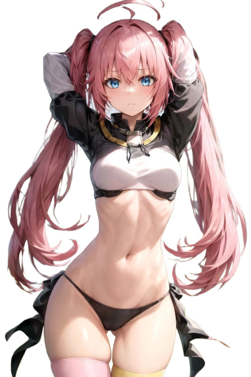 Anime Waifu V2989 Vinyl Car Decal Sticker – Waterproof & UV-Resistant 8"