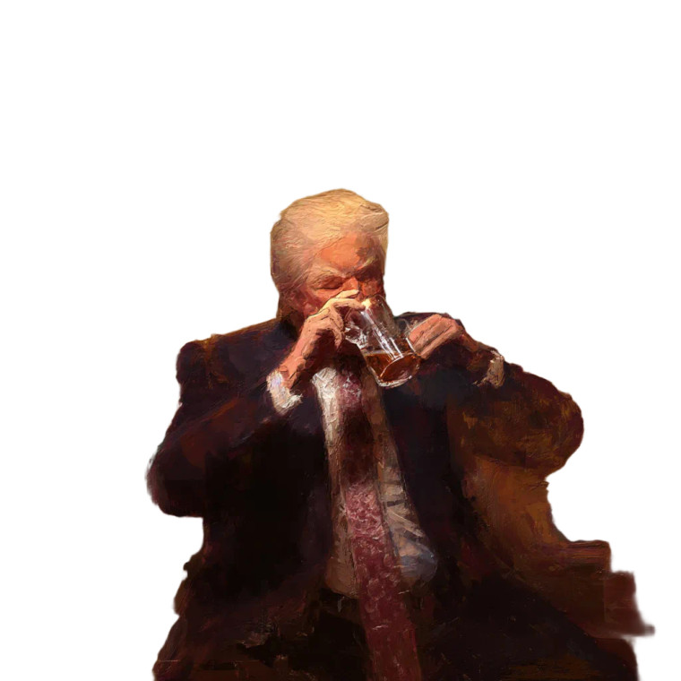 Muminpappan Drinks Vinyl Car Decal Sticker – Waterproof & UV-Resistant 8"