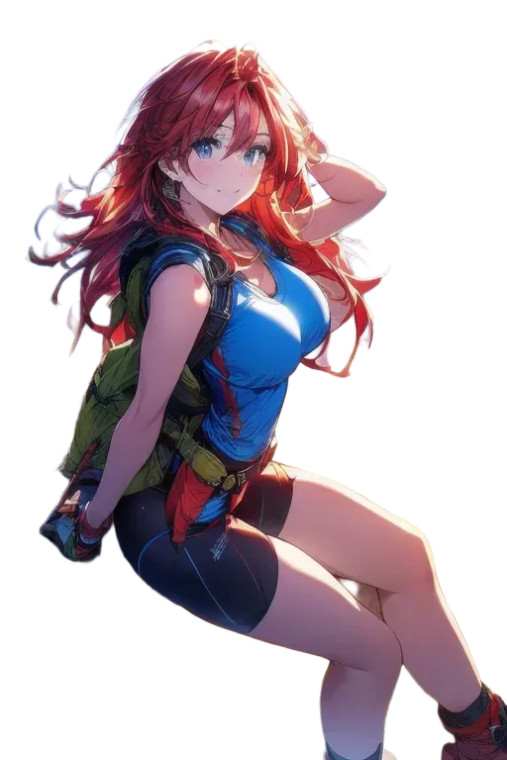 Anime Waifu V3989 Vinyl Car Decal Sticker – Waterproof & UV-Resistant 8"