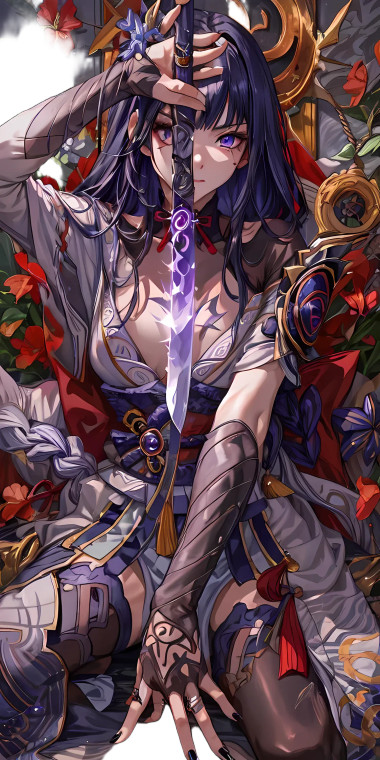 Anime Waifu V3870 Vinyl Car Decal Sticker – Waterproof & UV-Resistant 8"