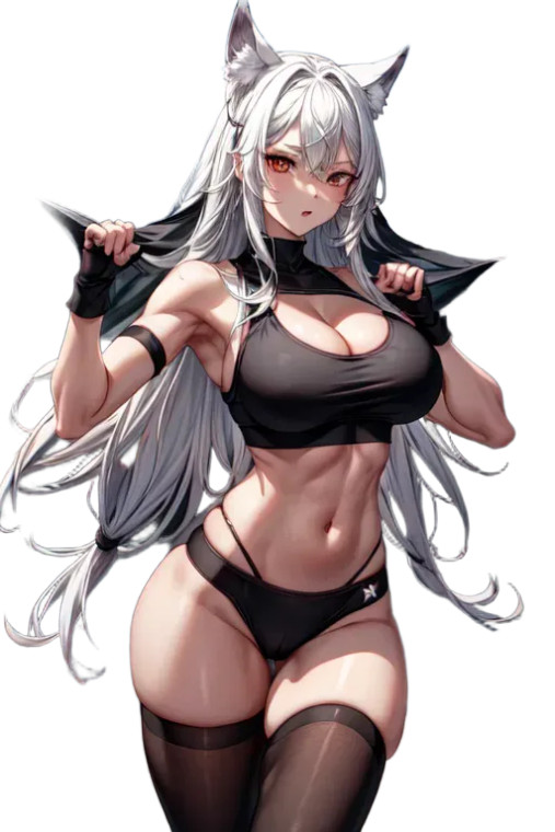Anime Waifu V3455 Vinyl Car Decal Sticker – Waterproof & UV-Resistant 8"