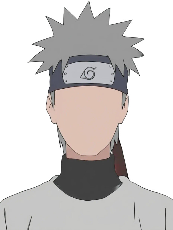 Naruto Minimalist Vinyl Car Decal Sticker – Waterproof & UV-Resistant 8"