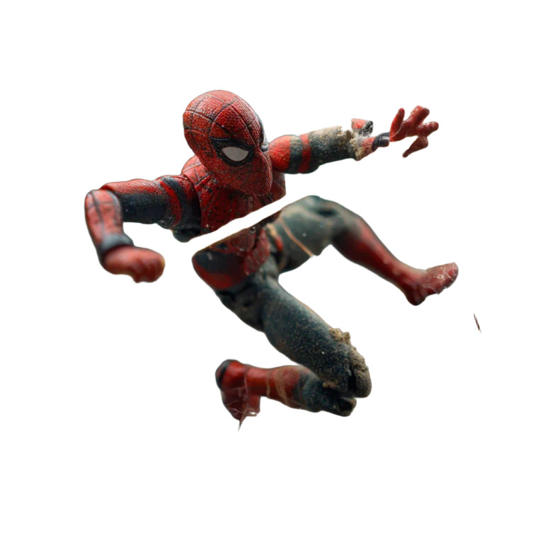 Spiderman In Web V2 Vinyl Car Decal Sticker – Waterproof & UV-Resistant 8"
