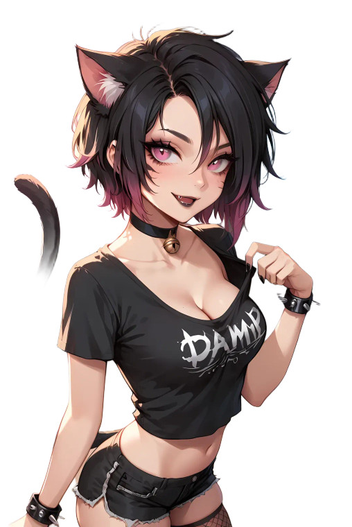 Anime Waifu V3906 Vinyl Car Decal Sticker – Waterproof & UV-Resistant 8"