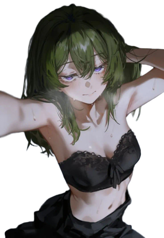 Anime Waifu V2919 Vinyl Car Decal Sticker – Waterproof & UV-Resistant 8"