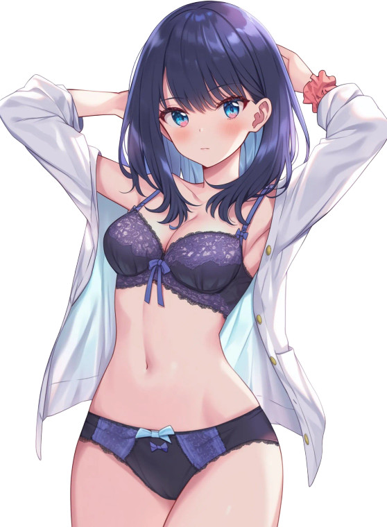 Anime Waifu V3262 Vinyl Car Decal Sticker – Waterproof & UV-Resistant 8"