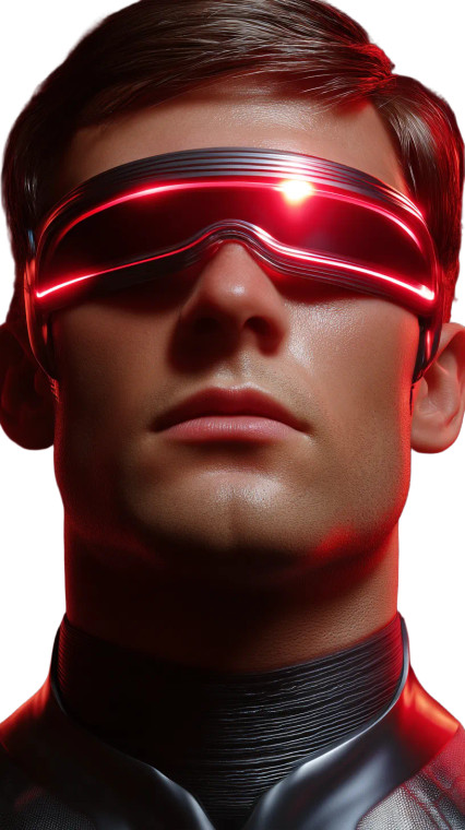 Marvels Cyclops Vinyl Car Decal Sticker – Waterproof & UV-Resistant 8"