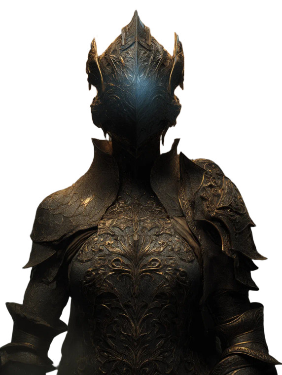 Cyber Knight Vinyl Car Decal Sticker – Waterproof & UV-Resistant 8"