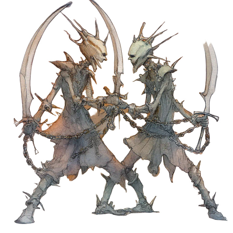 Surreal Thorn Dancers Vinyl Car Decal Sticker – Waterproof & UV-Resistant 8"