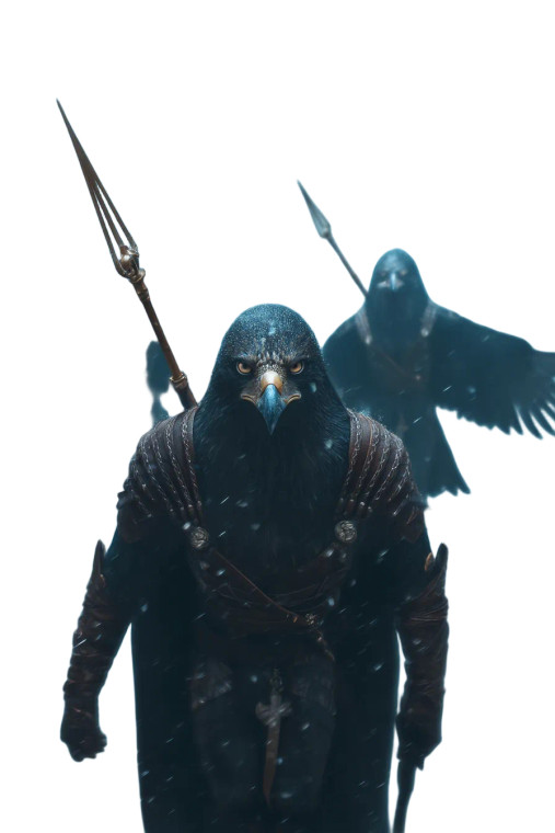 Aarakocra Warband Vinyl Car Decal Sticker – Waterproof & UV-Resistant 8"