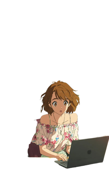 Energetic Office Worker Vinyl Car Decal Sticker – Waterproof & UV-Resistant 8"