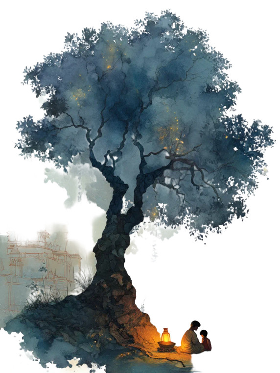 Parent And Child V3 Vinyl Car Decal Sticker – Waterproof & UV-Resistant 8"