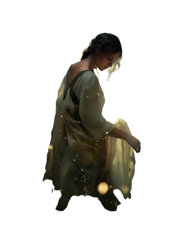 Moonlit Garden Tender Vinyl Car Decal Sticker – Waterproof & UV-Resistant 8"