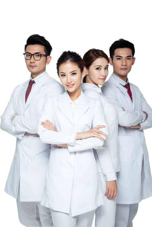 Asian Medical Professionals Vinyl Car Decal Sticker – Waterproof & UV-Resistant 8"