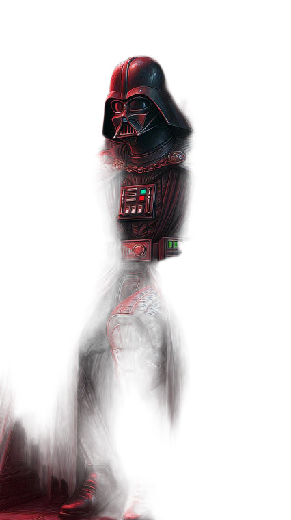 Darth Vader Throne Vinyl Car Decal Sticker – Waterproof & UV-Resistant 8"