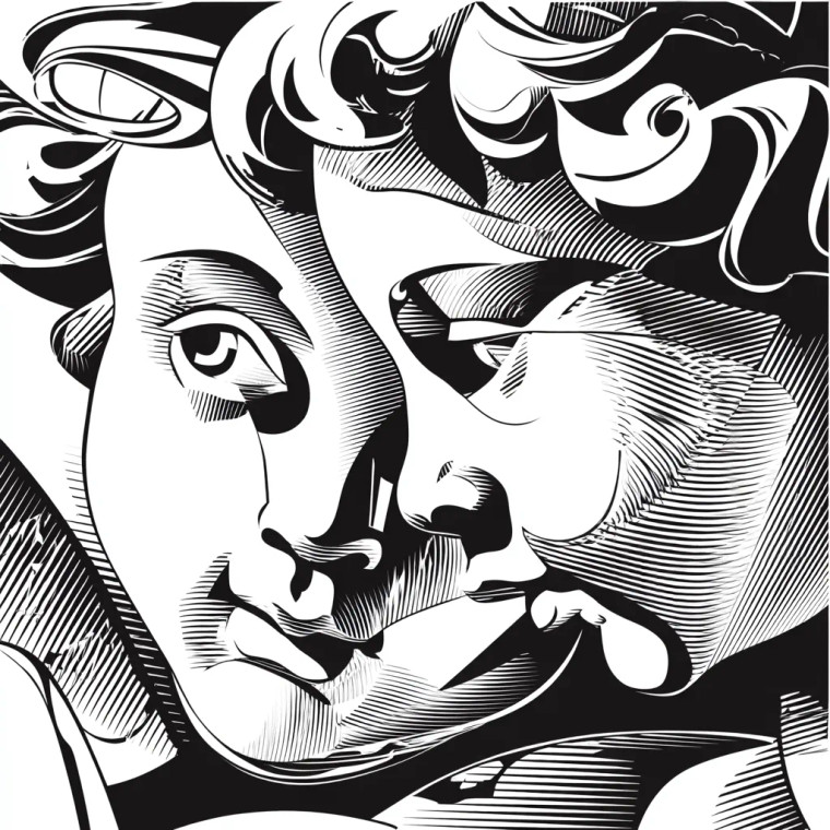 Cherub Angels Vinyl Car Decal Sticker – Waterproof & UV-Resistant 8"