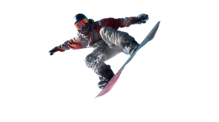 Snowboarder Tricks Vinyl Car Decal Sticker – Waterproof & UV-Resistant 8"