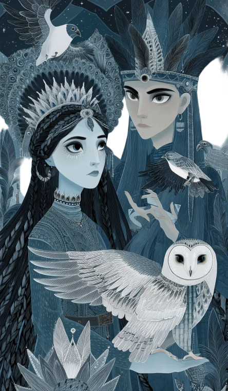 Ethereal Tarot Goddesses Vinyl Car Decal Sticker – Waterproof & UV-Resistant 8"