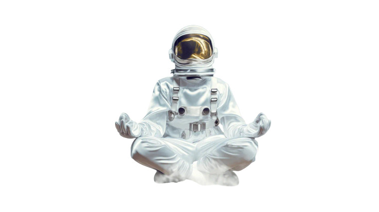 Meditating Astronaut V10 Vinyl Car Decal Sticker – Waterproof & UV-Resistant 8" Meditating Astronaut V10 Vinyl Car Decal Sticker – Waterproof & UV-Resistant 8"