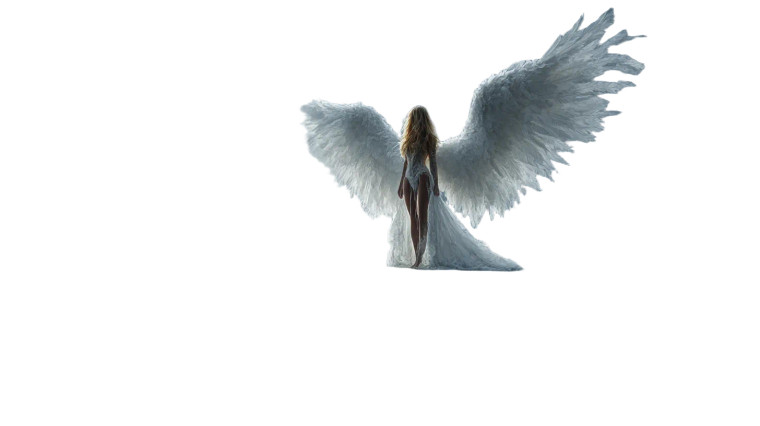 Beautiful Angel V14 Vinyl Car Decal Sticker – Waterproof & UV-Resistant 8"