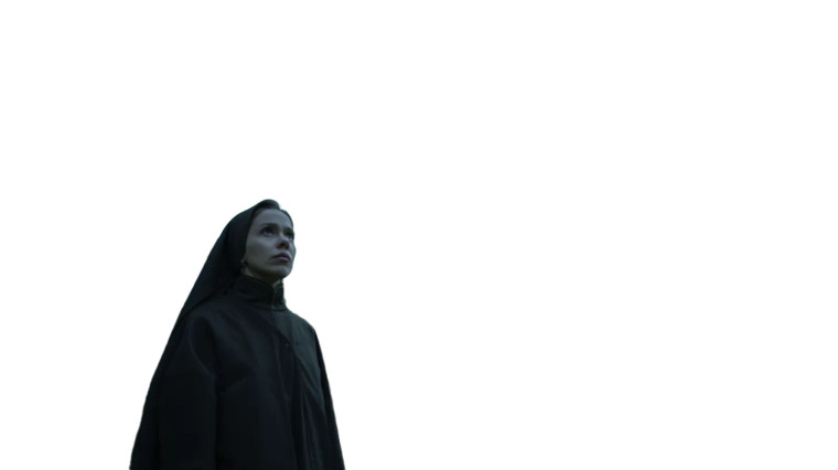 Orthodox Nun Concern Vinyl Car Decal Sticker – Waterproof & UV-Resistant 8"