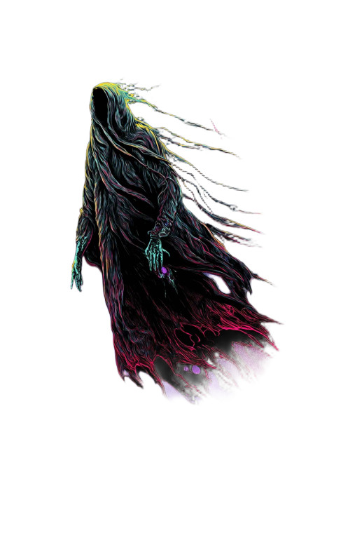 Cloaked Cosmic Horror Vinyl Car Decal Sticker – Waterproof & UV-Resistant 8"