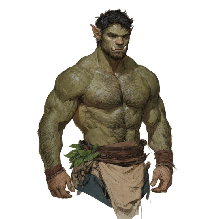 Gorgeous Orc Vinyl Car Decal Sticker – Waterproof & UV-Resistant 8"