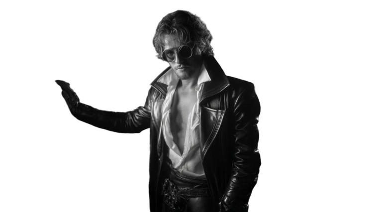 Stylish 80S Man Vinyl Car Decal Sticker – Waterproof & UV-Resistant 8"