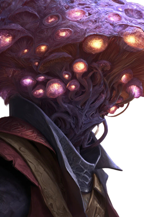 Sentient Mushroom Vinyl Car Decal Sticker – Waterproof & UV-Resistant 8"