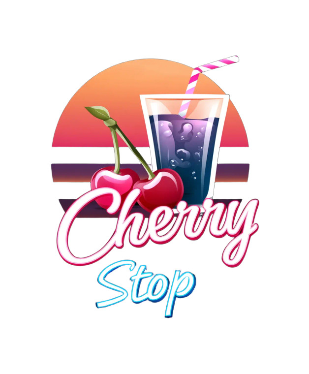 Anthropomorphic Cherries Vinyl Car Decal Sticker – Waterproof & UV-Resistant 8"