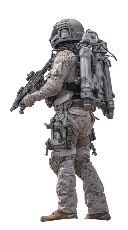 Future Soldier Vinyl Car Decal Sticker – Waterproof & UV-Resistant 8"