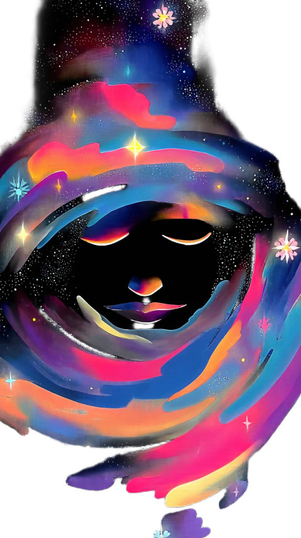 Dreaming Man Vinyl Car Decal Sticker – Waterproof & UV-Resistant 8"