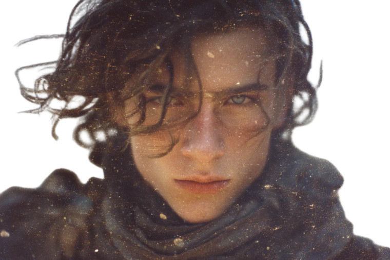 Dune Portrait Vinyl Car Decal Sticker – Waterproof & UV-Resistant 8"