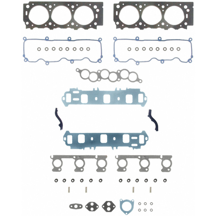 Fel-Pro Gaskets Cylinder Head Gasket Kit | Ford Taurus Windstar| OE Replacement | Premium Valve Stem Seals, Perfect Fit | 1996-2000