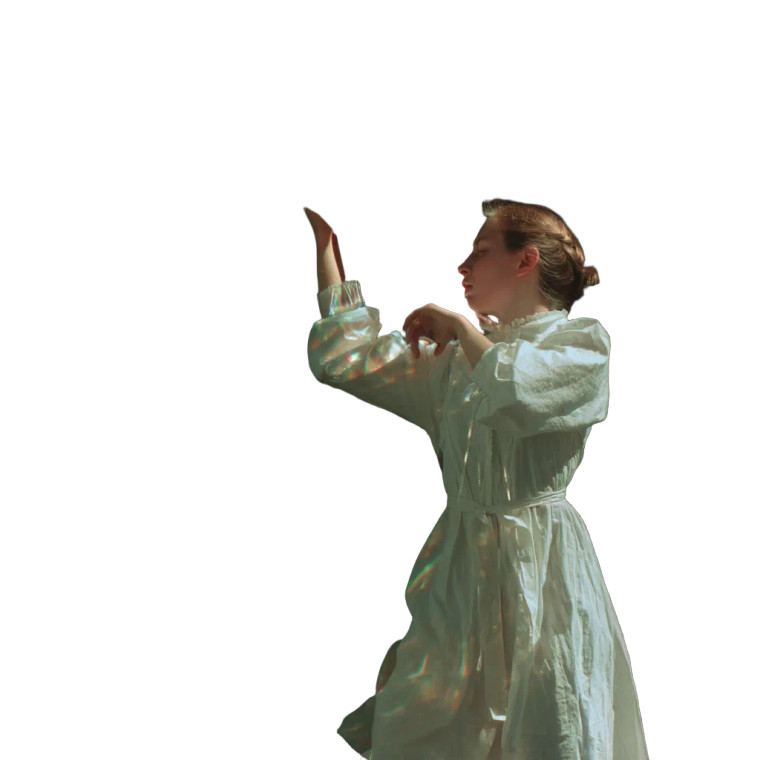 Dancing With Ghost V2 Vinyl Car Decal Sticker – Waterproof & UV-Resistant 8"