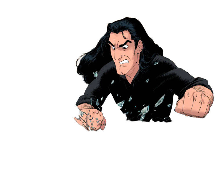 Peter Steele Smashes Vinyl Car Decal Sticker – Waterproof & UV-Resistant 8"