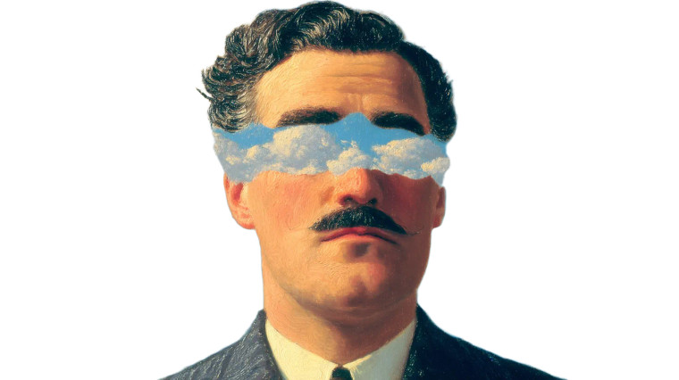 Joaquin Phoenix Magritte Vinyl Car Decal Sticker – Waterproof & UV-Resistant 8"