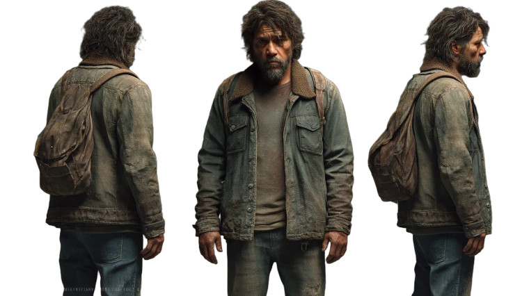 Melancholic Wanderer Vinyl Car Decal Sticker – Waterproof & UV-Resistant 8"