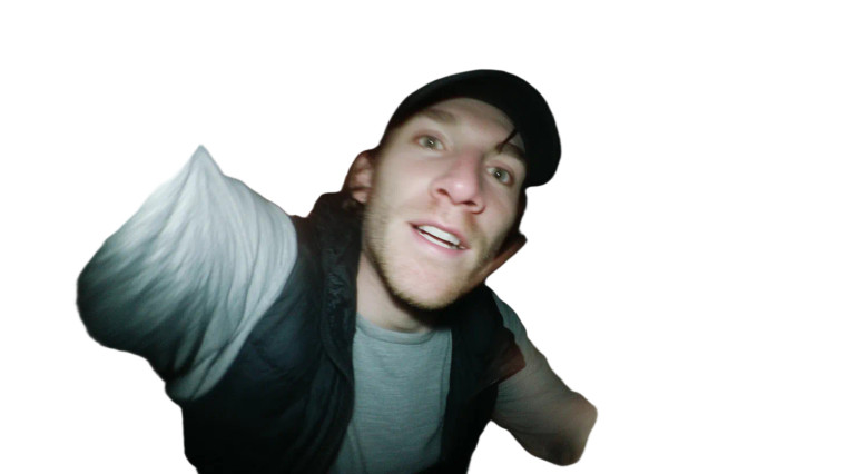 Brunette Young Man Vinyl Car Decal Sticker – Waterproof & UV-Resistant 8"