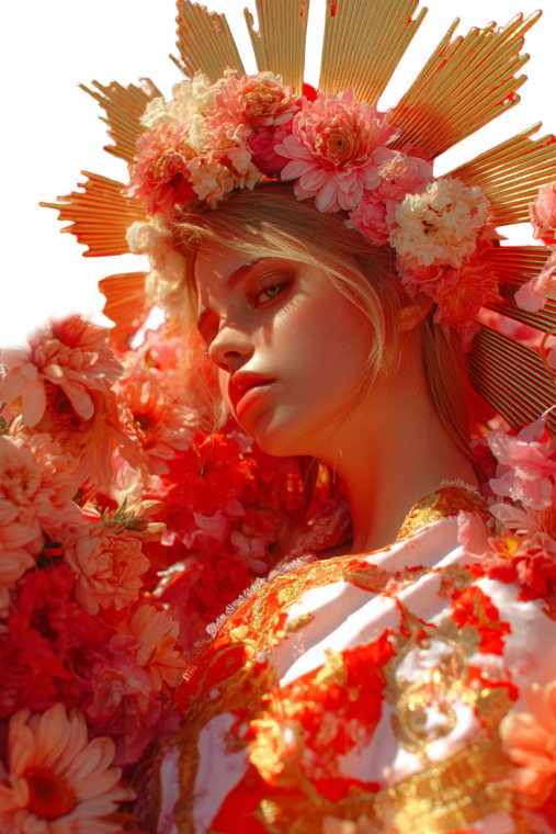 Divine Goddess V2 Vinyl Car Decal Sticker – Waterproof & UV-Resistant 8"