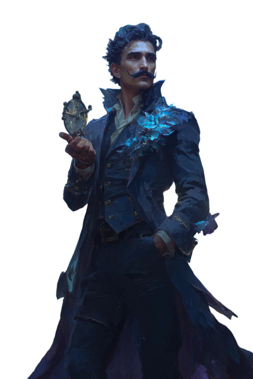 Surreal Visionary Portrait Vinyl Car Decal Sticker – Waterproof & UV-Resistant 8"